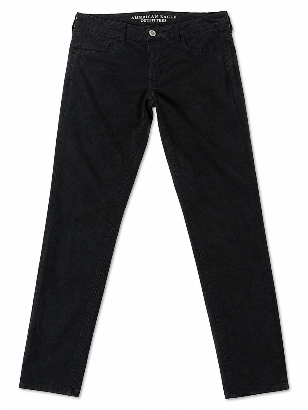 AEO Black Velvet Jeggings size 6 short
